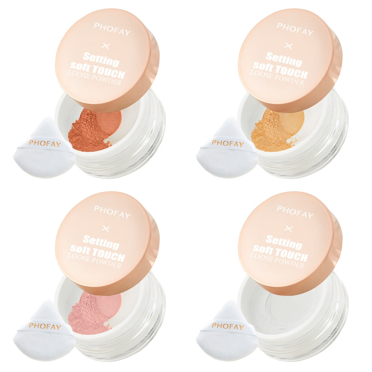 PHOFAY Soft Touch Setting Powder – Matte Finish Loose Powder - Image 12
