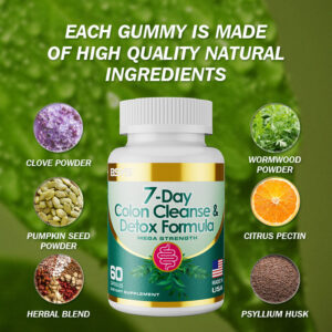 7-Day Colon Cleanse Capsules – Detox & Digestive Support