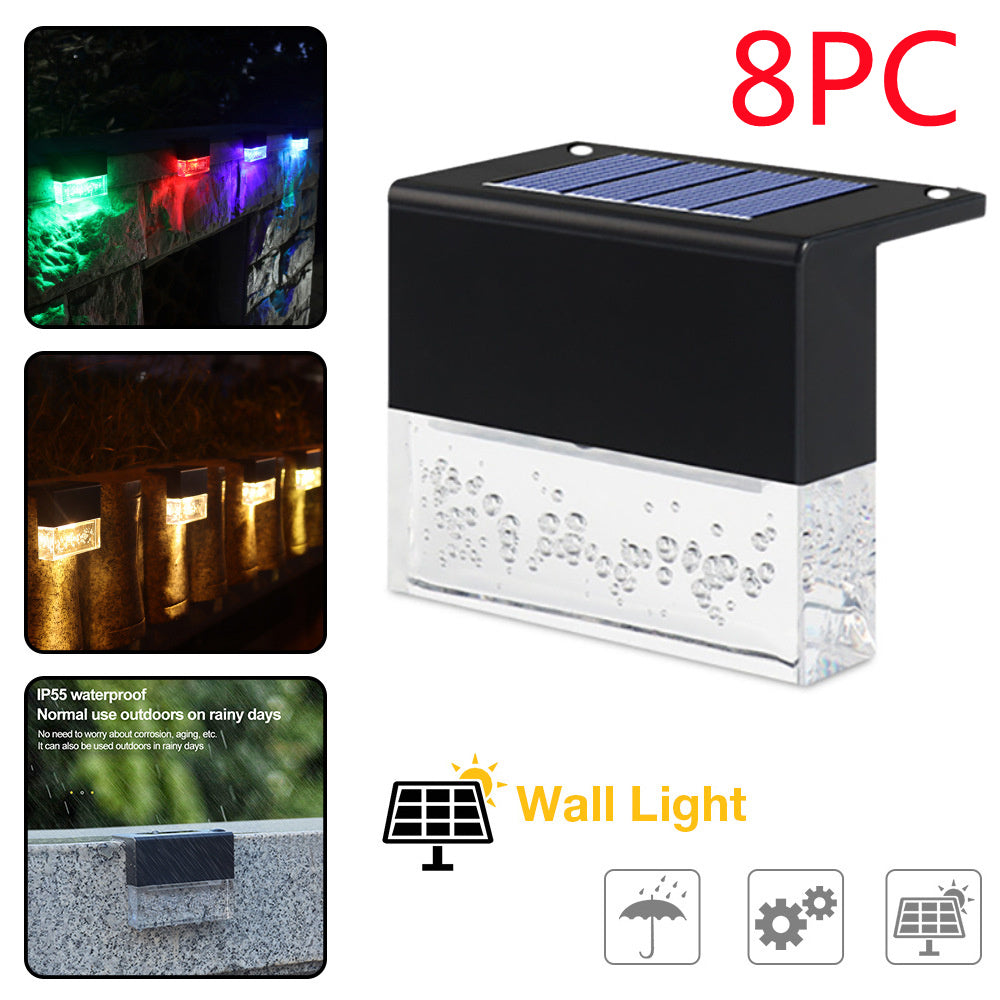 Solar LED Step Light – Waterproof RGB Outdoor Fence Light - Image 10