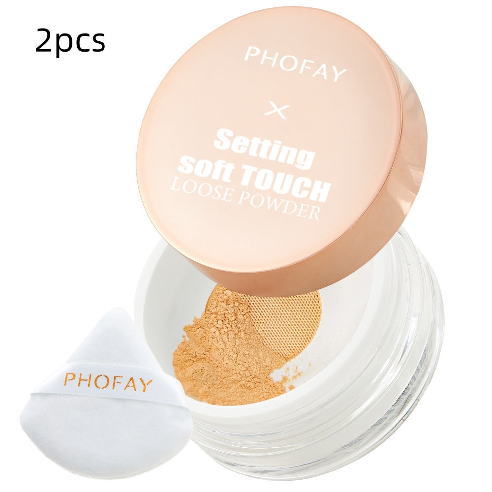 PHOFAY Soft Touch Setting Powder – Matte Finish Loose Powder - Image 15