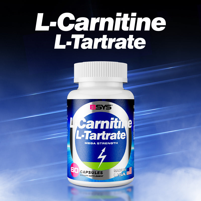 L-Carnitine L-Tartrate 60’s – Energy & Fitness Support
