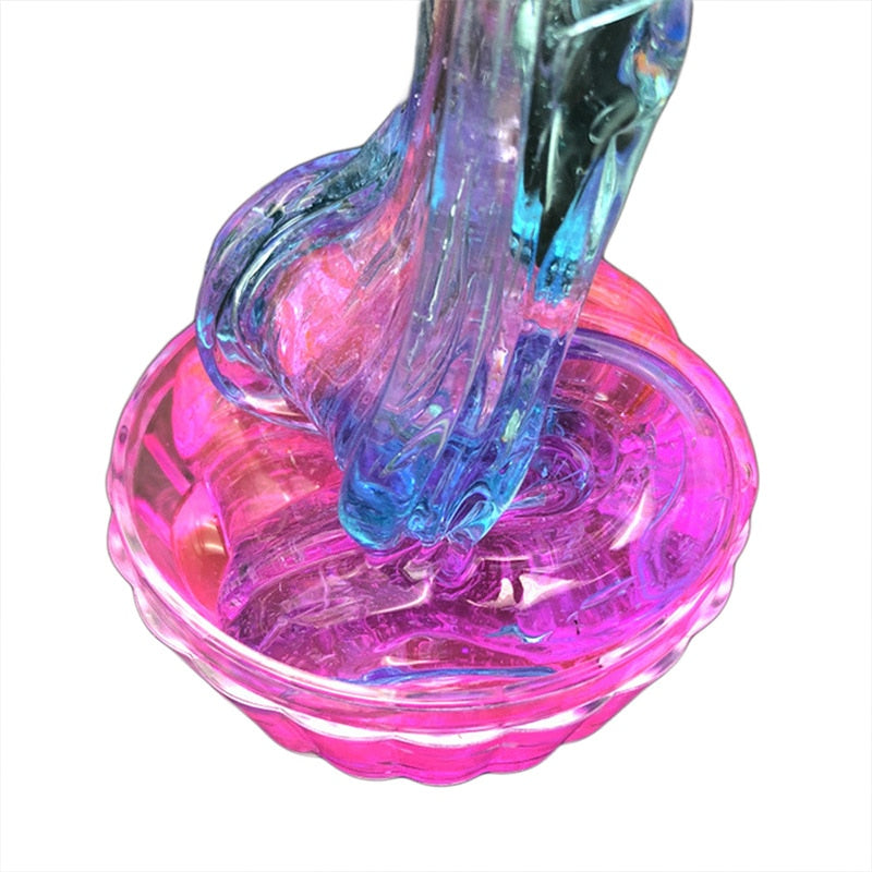 Color Matching Gradient Crystal Slime – Multicolor DIY Mud Toy - Image 11