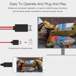 USB-C to HDMI Adapter – 3-in-1 Mobile Projection Cable
