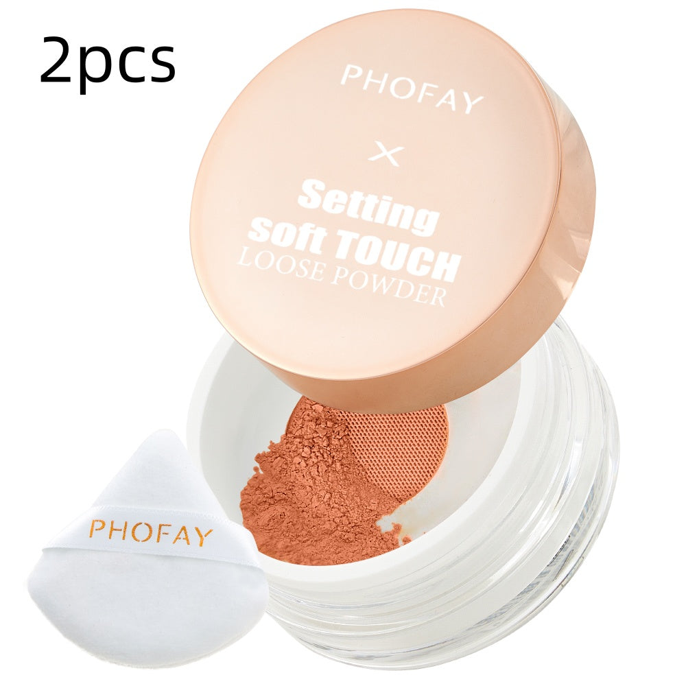 PHOFAY Soft Touch Setting Powder – Matte Finish Loose Powder - Image 16