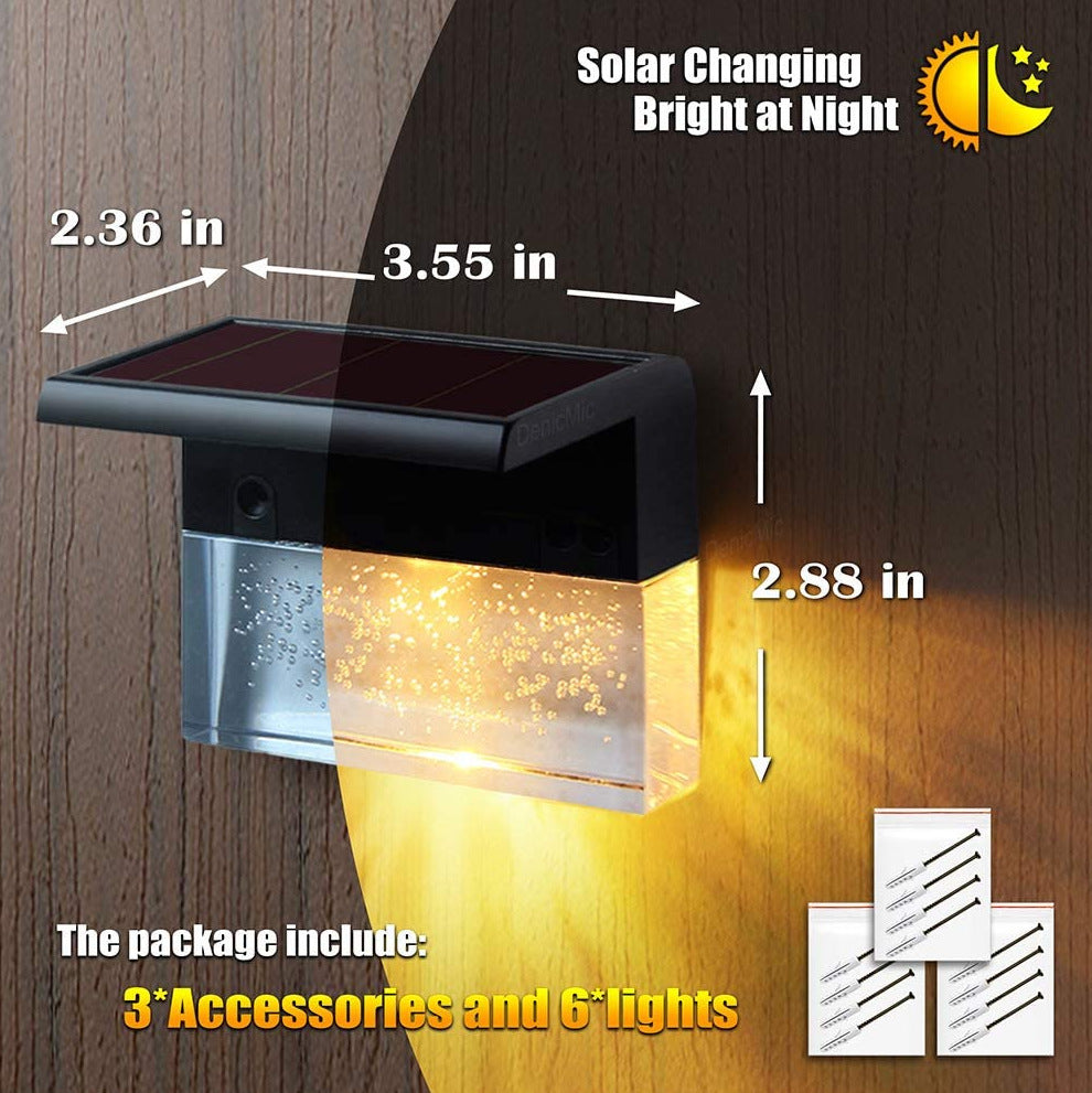 Solar LED Step Light – Waterproof RGB Outdoor Fence Light - Image 7