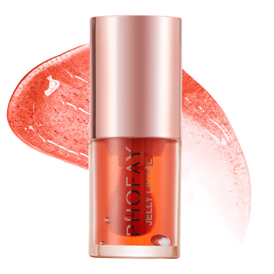 PHOFAY Jelly Lip Oil – Hydrating Glossy Lip Care - Image 12