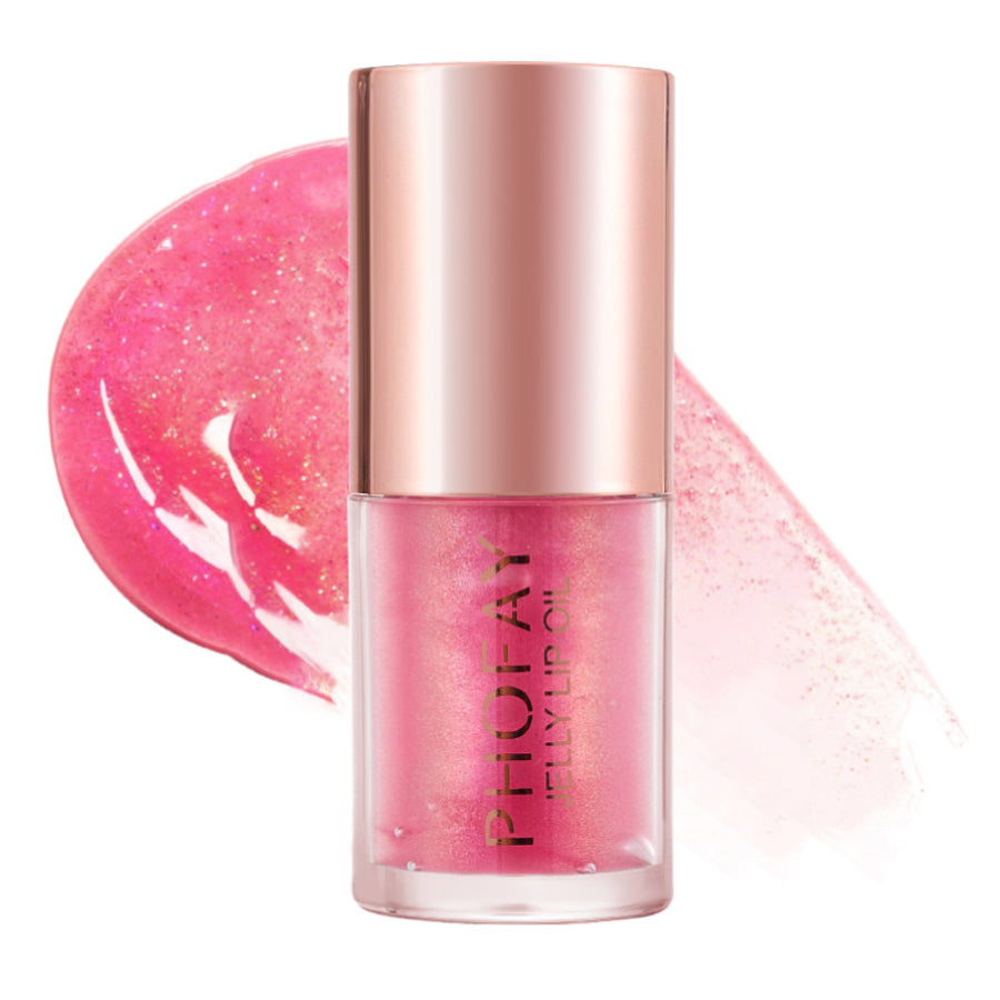 PHOFAY Jelly Lip Oil – Hydrating Glossy Lip Care - Image 9