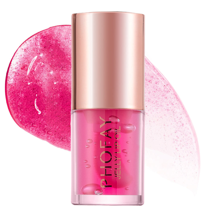 PHOFAY Jelly Lip Oil – Hydrating Glossy Lip Care - Image 11