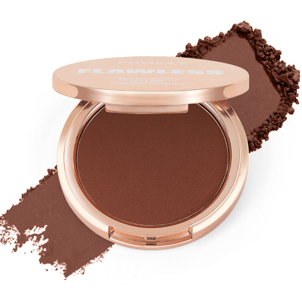 PHOFAY Matte Pressed Powder – Oil Control Flawless Finish - Image 15