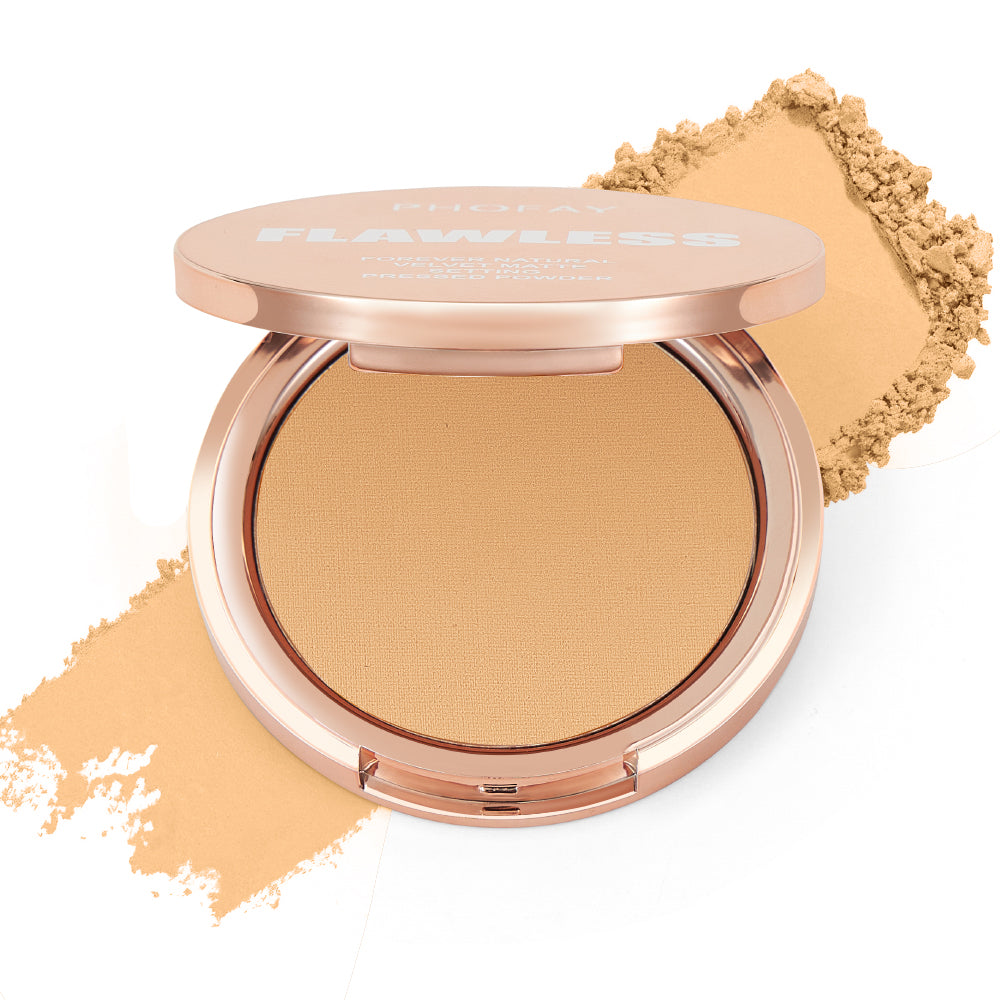 PHOFAY Matte Pressed Powder – Oil Control Flawless Finish - Image 12