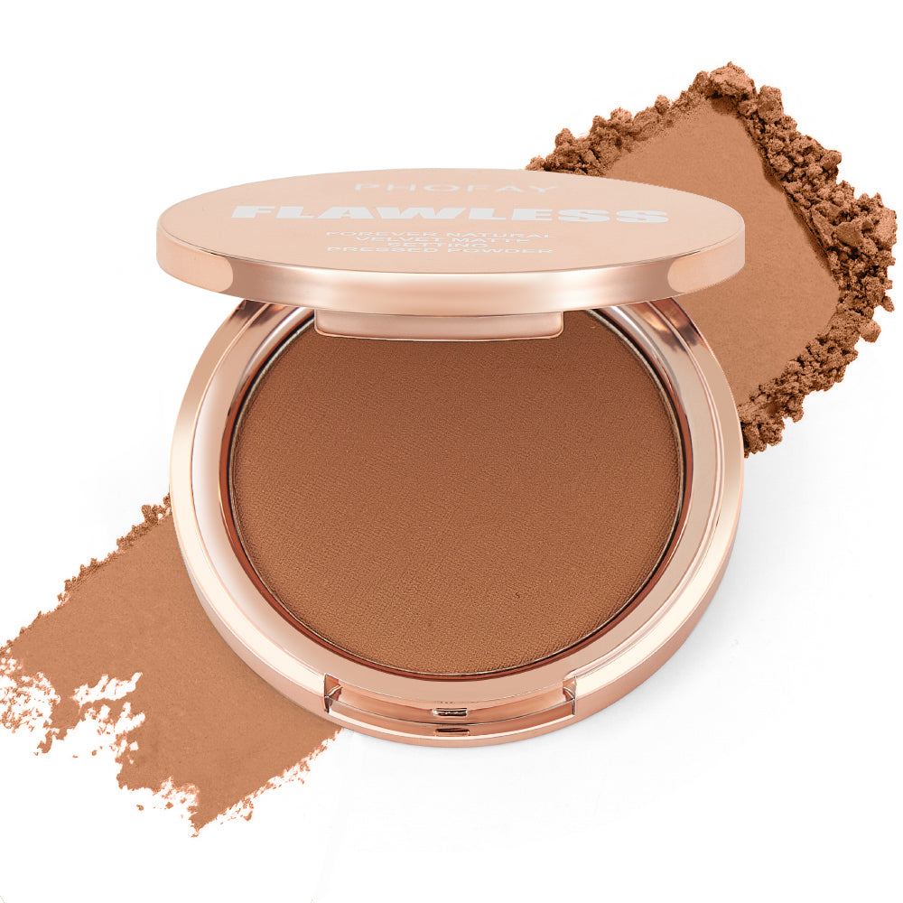 PHOFAY Matte Pressed Powder – Oil Control Flawless Finish - Image 14