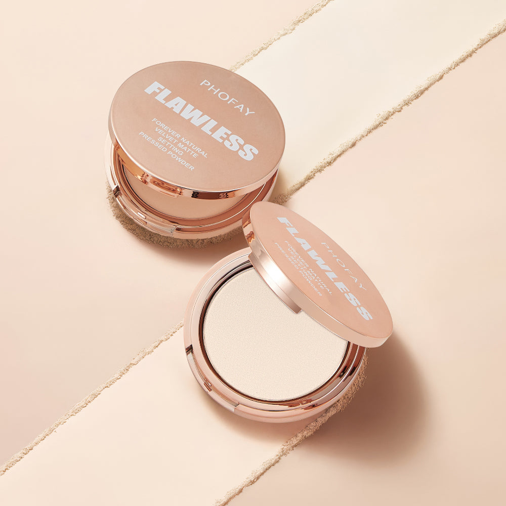 PHOFAY Matte Pressed Powder – Oil Control Flawless Finish - Image 8