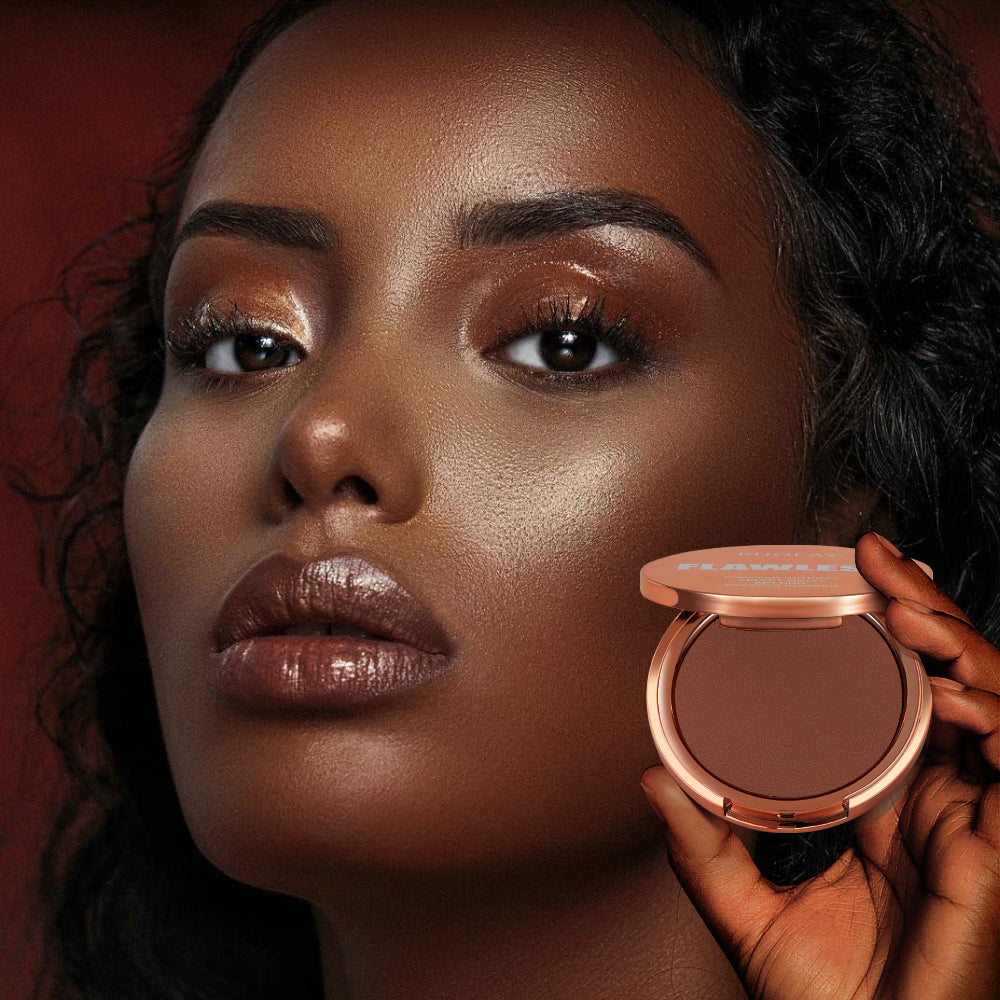 PHOFAY Matte Pressed Powder – Oil Control Flawless Finish - Image 6