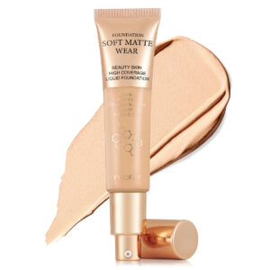 PHOFAY Full Coverage Foundation – Flawless Matte Finish