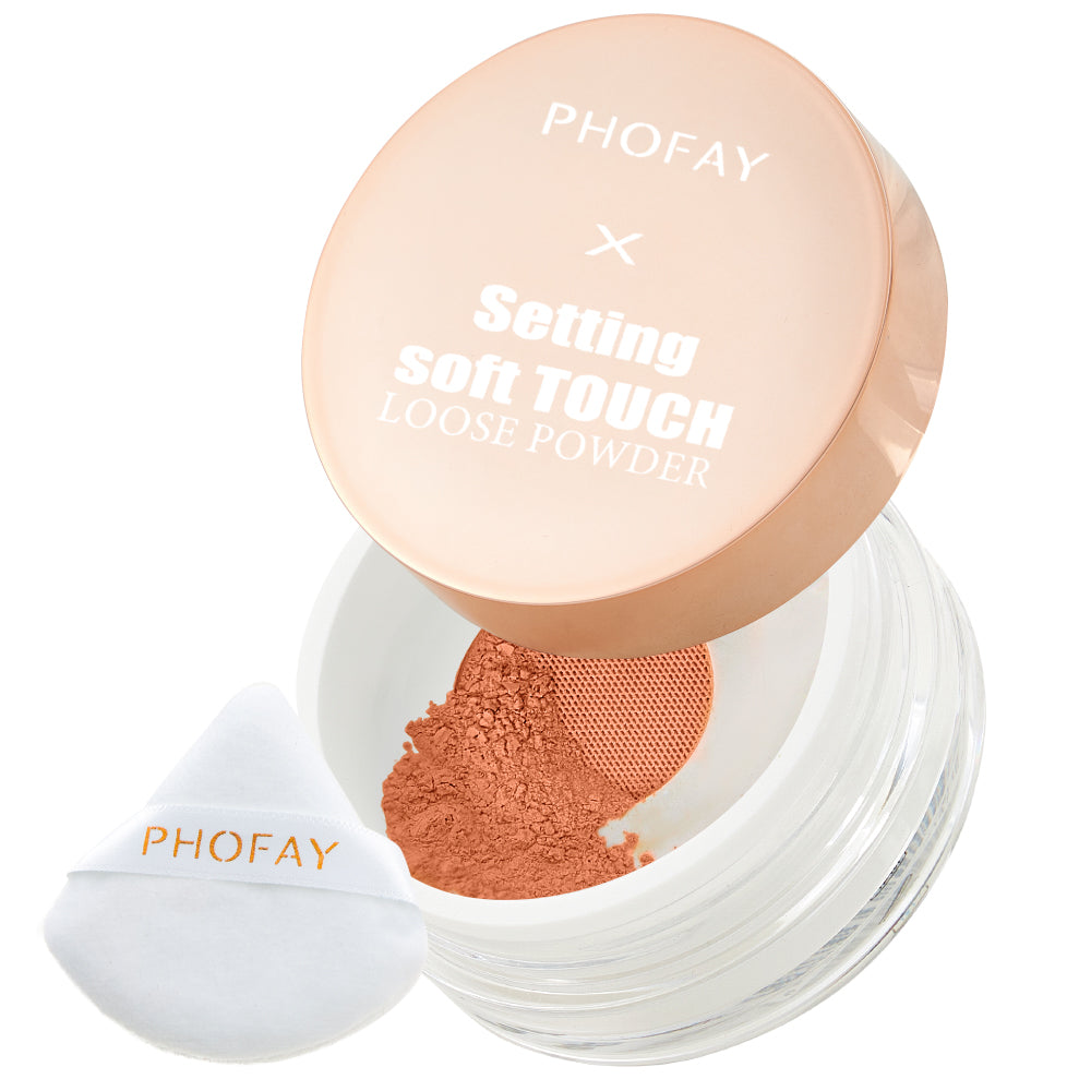 PHOFAY Soft Touch Setting Powder – Matte Finish Loose Powder - Image 11