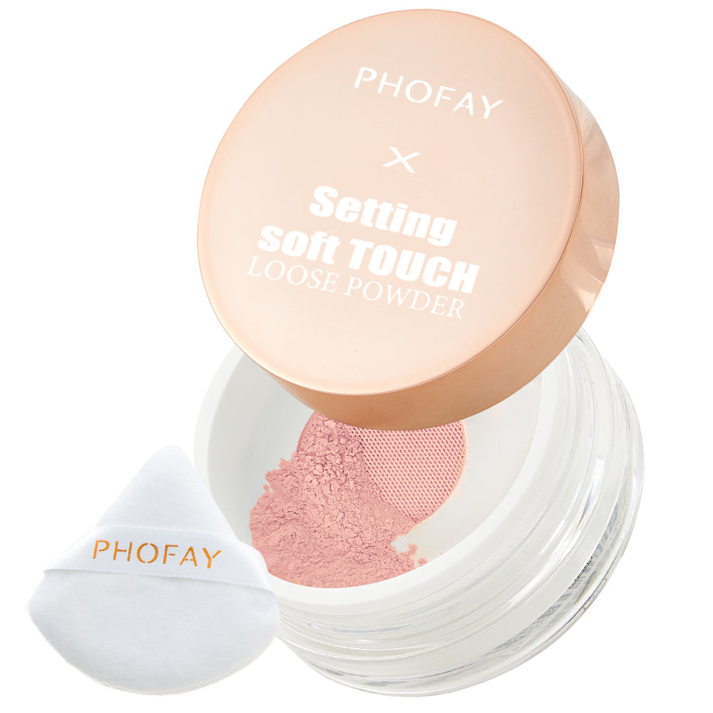 PHOFAY Soft Touch Setting Powder – Matte Finish Loose Powder - Image 9