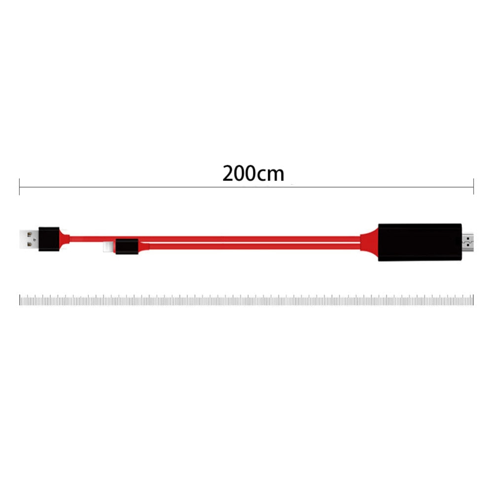 USB-C to HDMI Adapter – 3-in-1 Mobile Projection Cable - Image 3