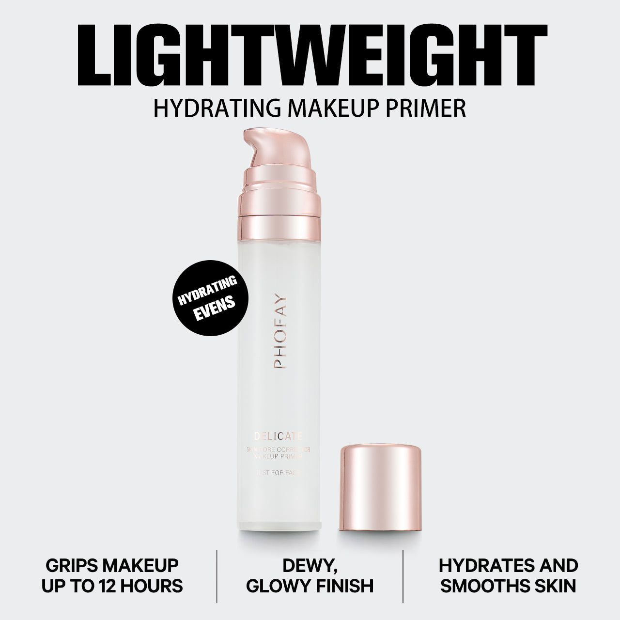 PHOFAY Hydrating Makeup Primer – Lightweight Face Base - Image 5