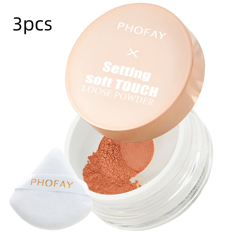 PHOFAY Soft Touch Setting Powder – Matte Finish Loose Powder - Image 20