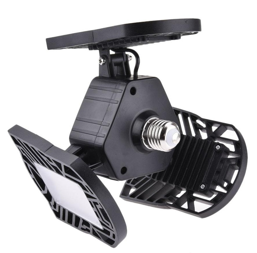 Deformable LED Ceiling Light – 6000LM Garage & Warehouse Light - Image 6