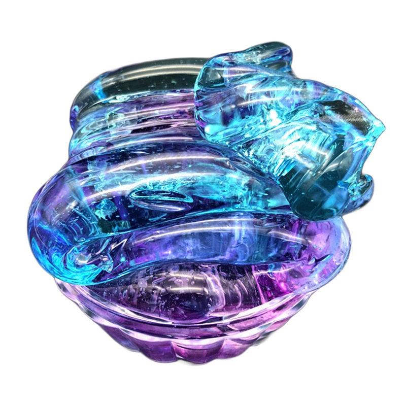 Color Matching Gradient Crystal Slime – Multicolor DIY Mud Toy - Image 12
