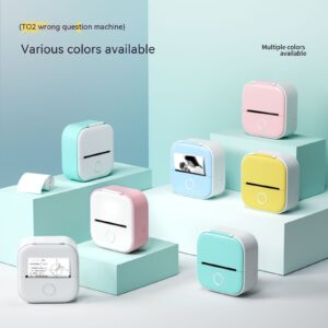 Mini Thermal Label Printer – Portable Bluetooth Sticker & Photo Printer