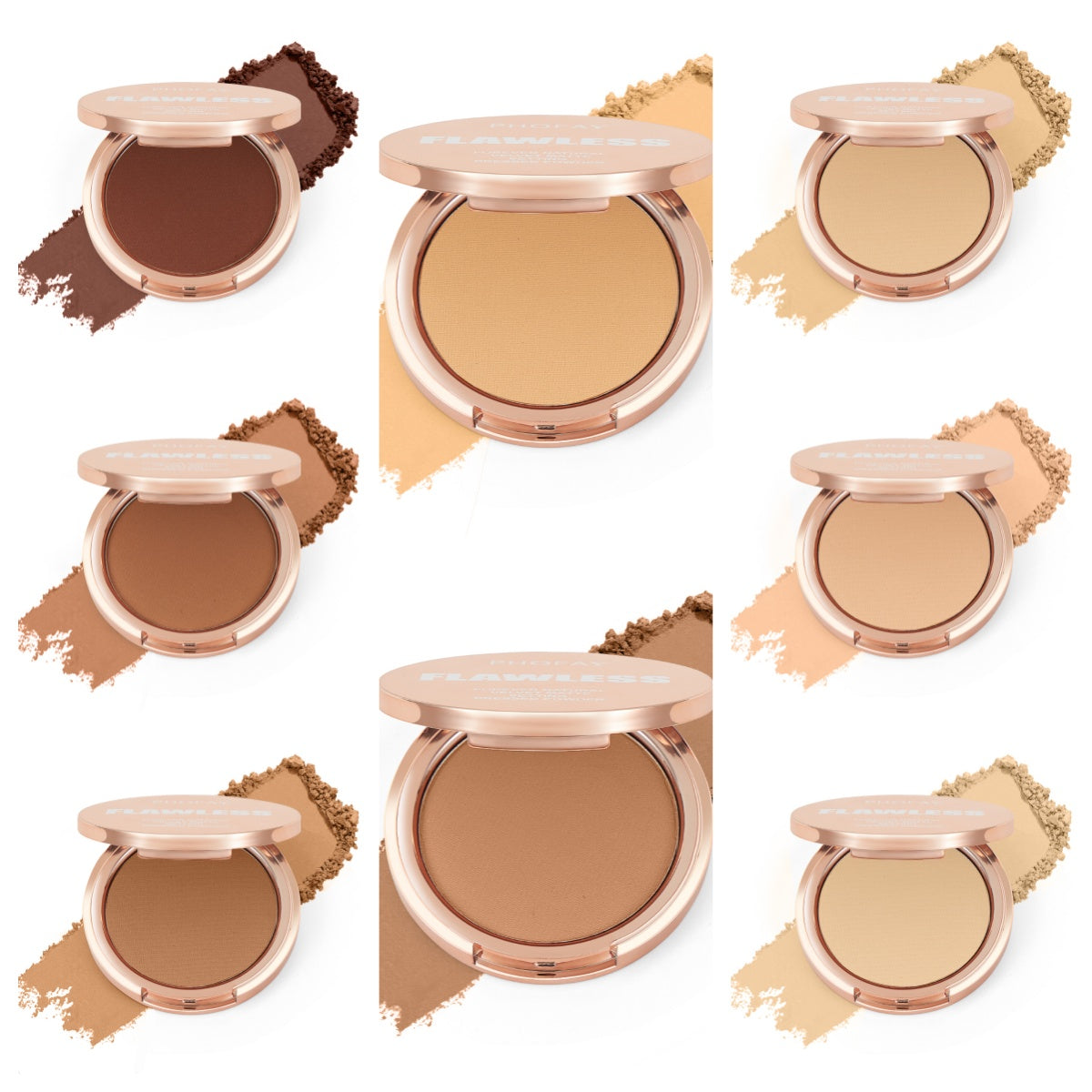 PHOFAY Matte Pressed Powder – Oil Control Flawless Finish - Image 17
