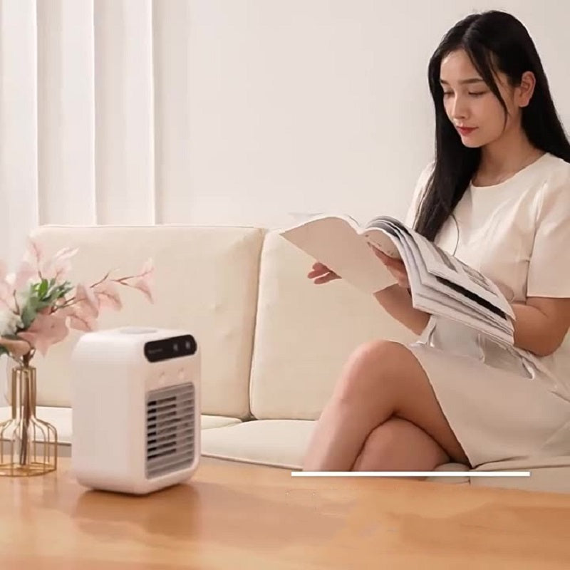 Portable Mini Air Cooler – USB Mist Cooling Fan - Image 4