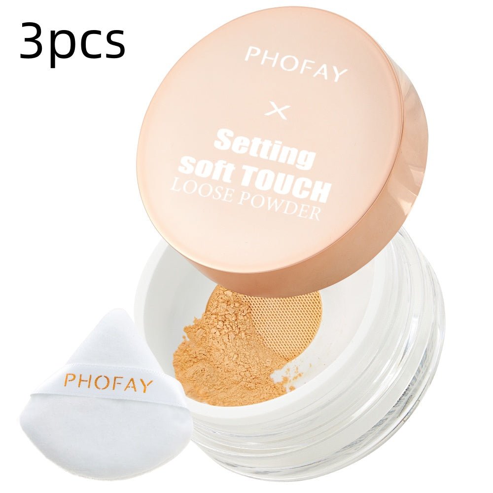 PHOFAY Soft Touch Setting Powder – Matte Finish Loose Powder - Image 19