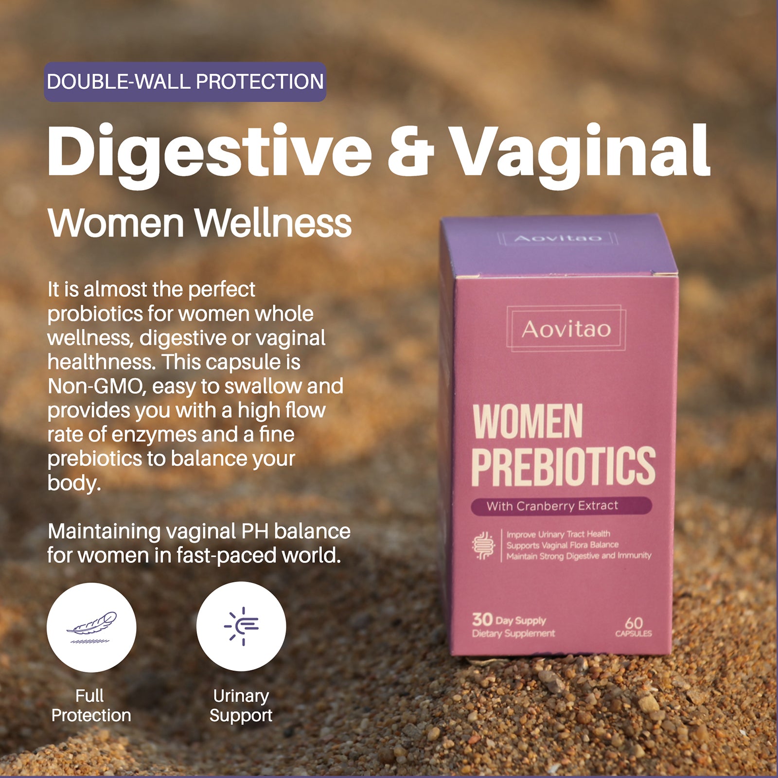 Women’s Probiotic Capsules – 60B CFU Vaginal & Gut Health Support - Image 4