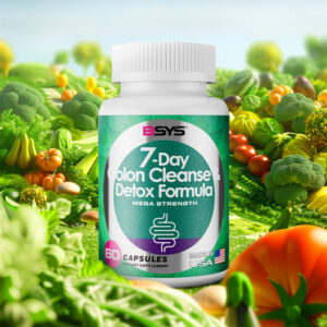 BSYS 7-Day Colon Cleanse – Detox Formula (60 Capsules)