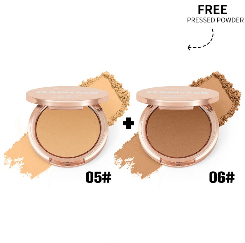 PHOFAY Matte Pressed Powder – Oil Control Flawless Finish - Image 20