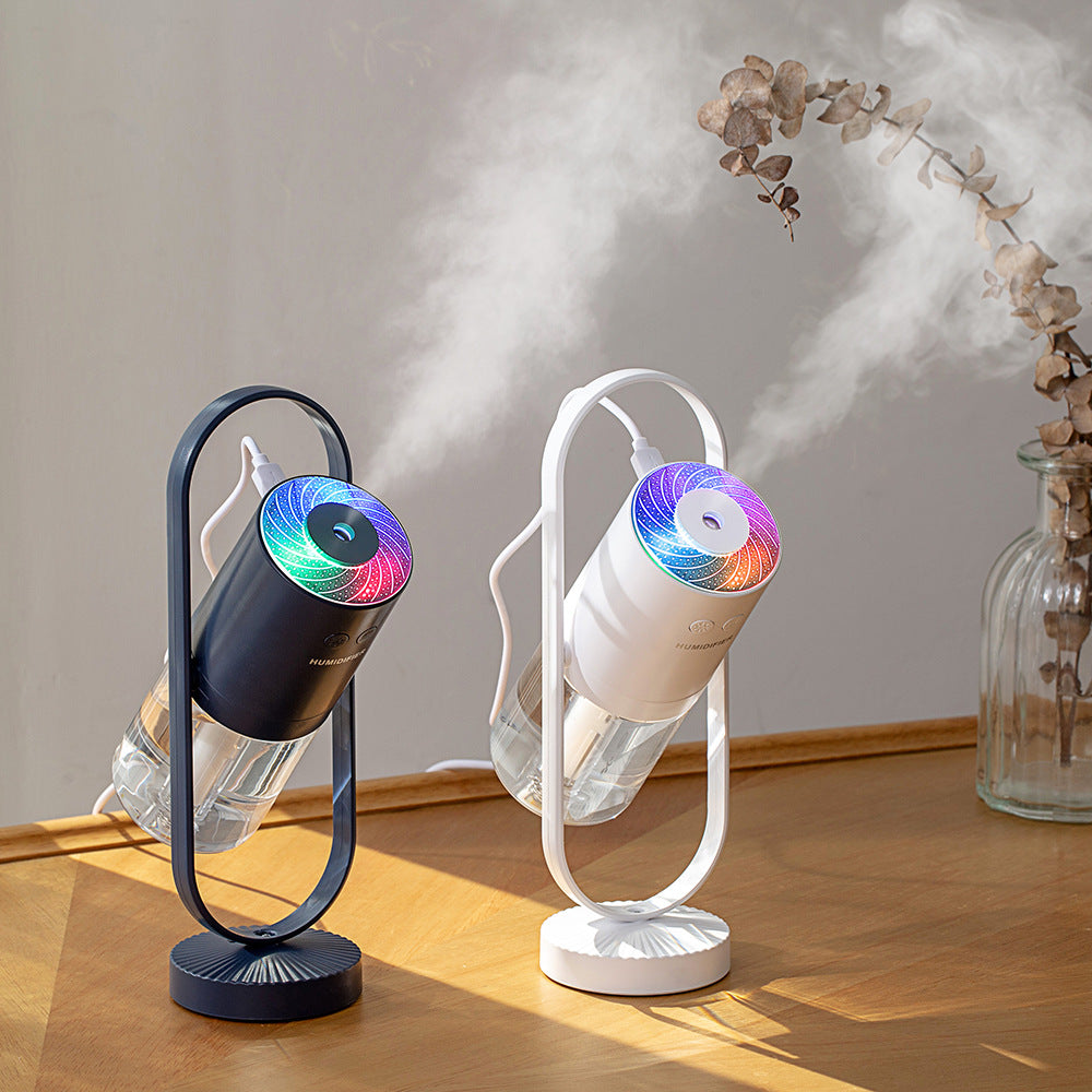 Ultrasonic LED Humidifier – USB Mini Air Diffuser