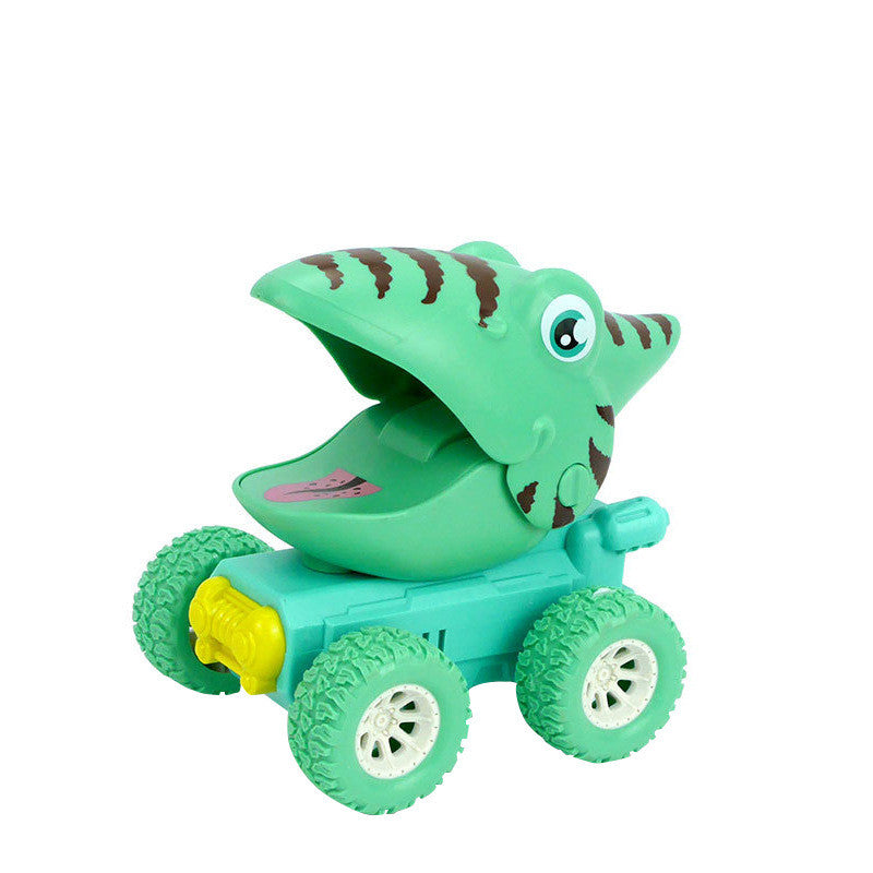 Dinosaur Push Car Toy – Sliding Animal Press & Go Car - Image 3