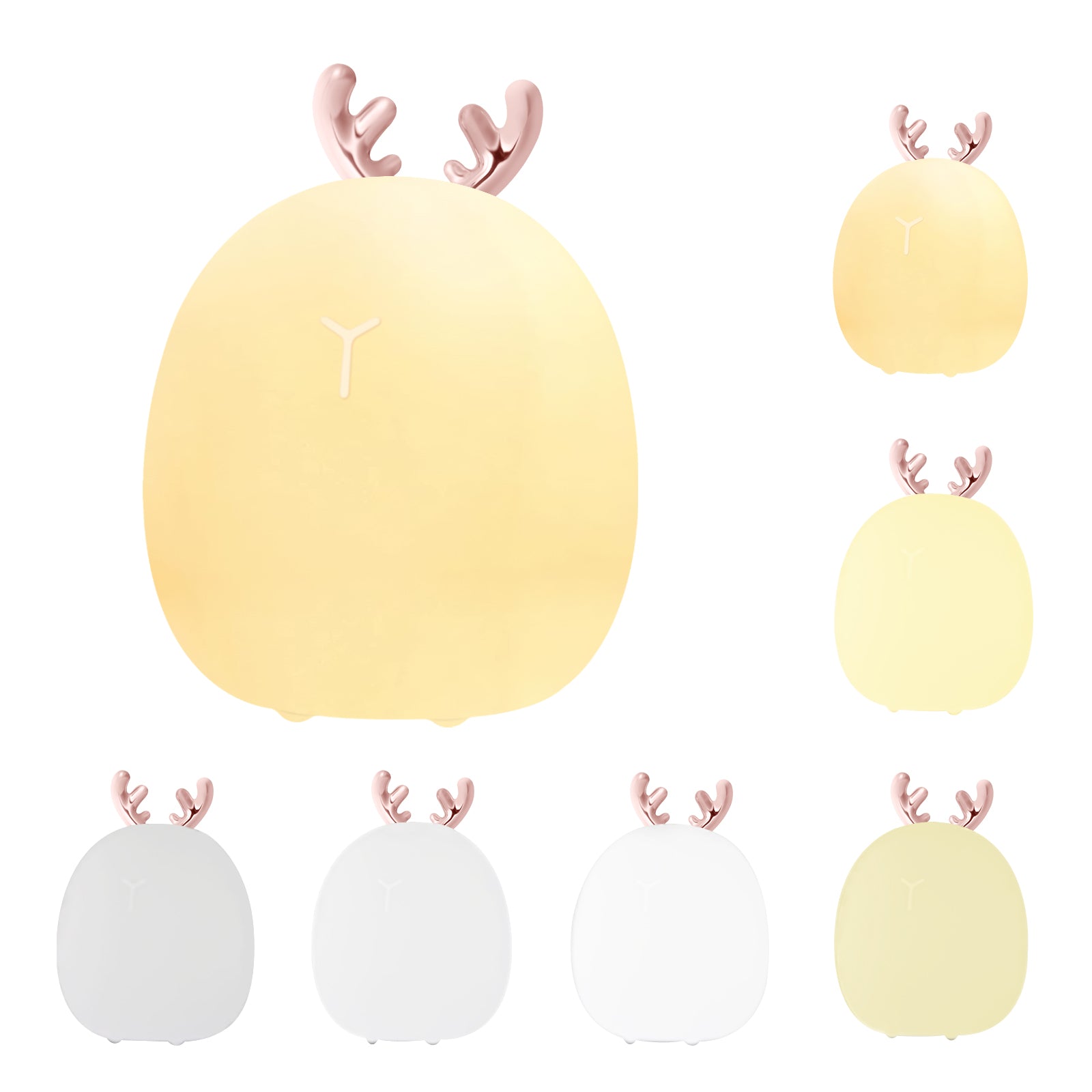 Silicone Baby Night Light – Touch & Clap LED Nursery Lamp - Image 7