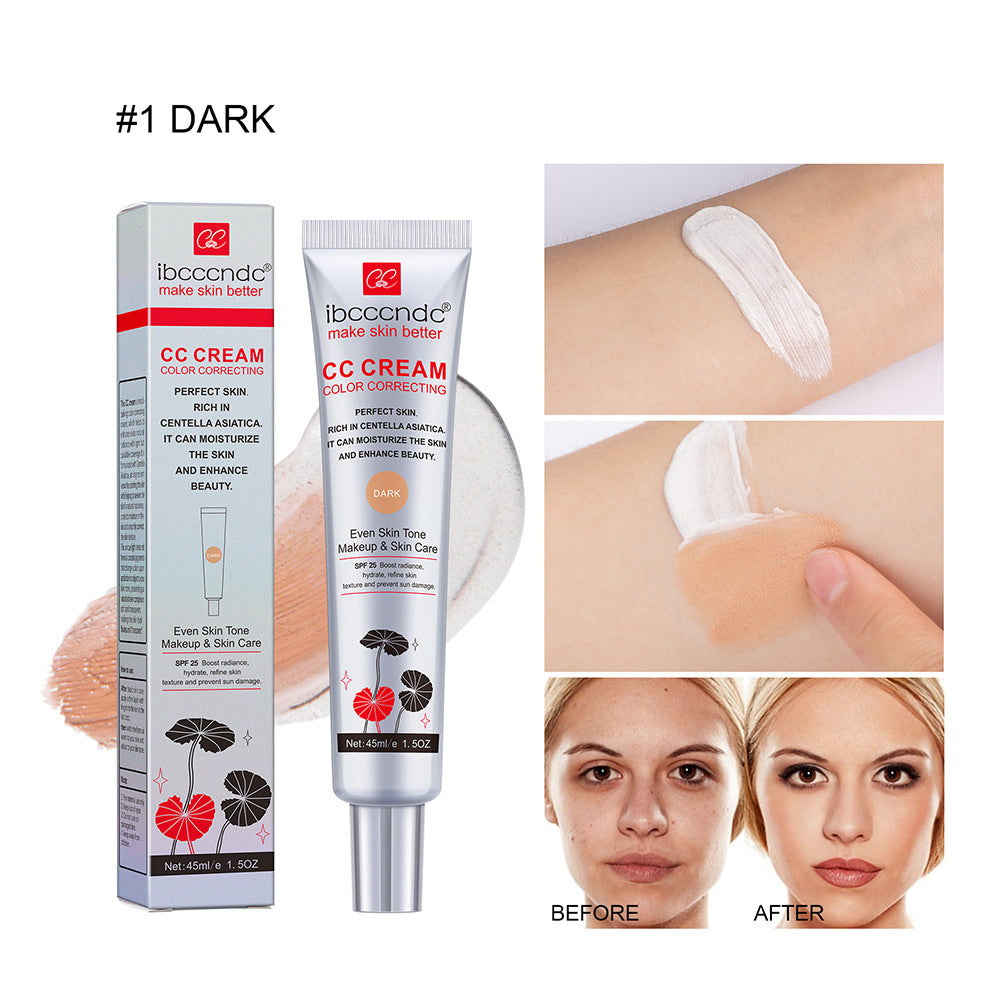 Moisturizing Correcting CC Cream Waterproof Anti-sweat Makeup Before Concealer Lasting Women Makeup Protect Skin Erborian Make - Image 9