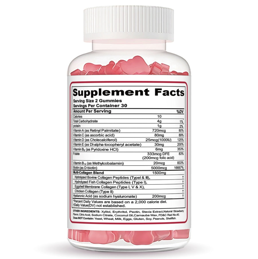 Collagen Peptide Gummies – Skin, Hair & Joint Support - Image 5
