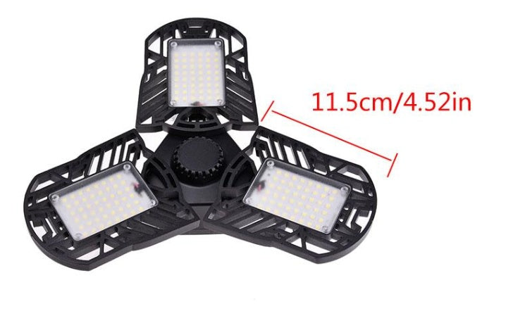 Deformable LED Ceiling Light – 6000LM Garage & Warehouse Light - Image 9