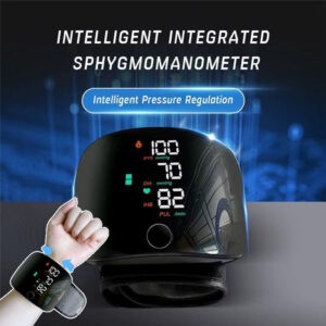 Digital Wrist Blood Pressure Monitor – Smart Rechargeable BP Meter