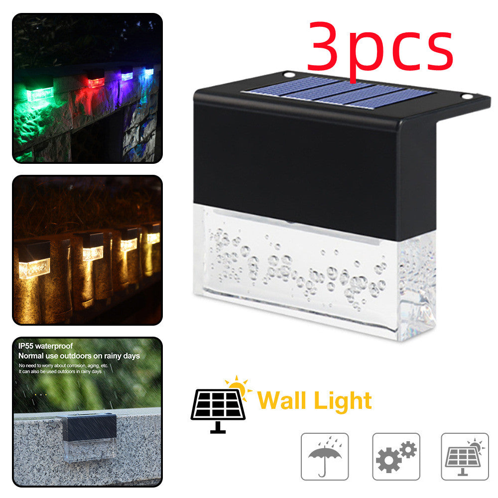Solar LED Step Light – Waterproof RGB Outdoor Fence Light - Image 8