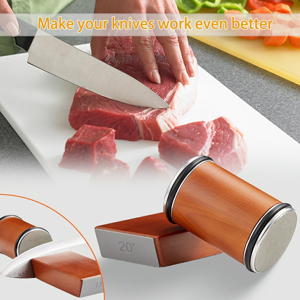 Diamond Rolling Knife Sharpener – Dual-Grind Kitchen Tool - Image 4