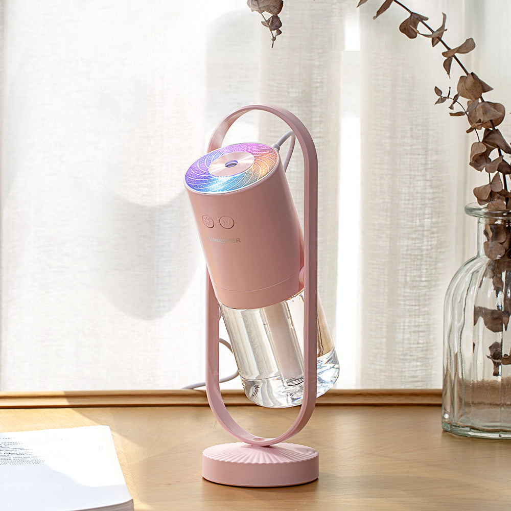 Ultrasonic LED Humidifier – USB Mini Air Diffuser - Image 2