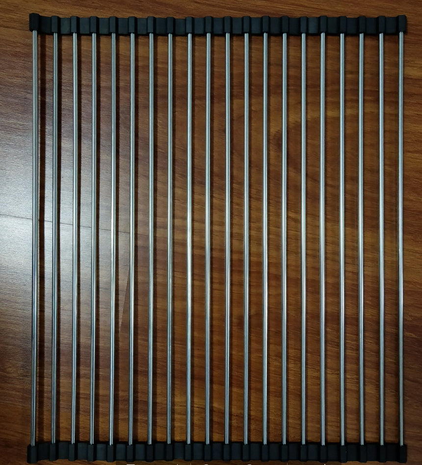 Foldable Stainless Steel Sink Rack – Kitchen Drying Organizer - Image 11