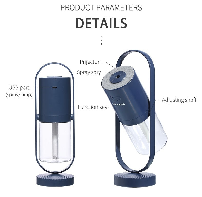 Ultrasonic LED Humidifier – USB Mini Air Diffuser - Image 9