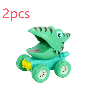 Dinosaur Push Car Toy – Sliding Animal Press & Go Car - Image 17