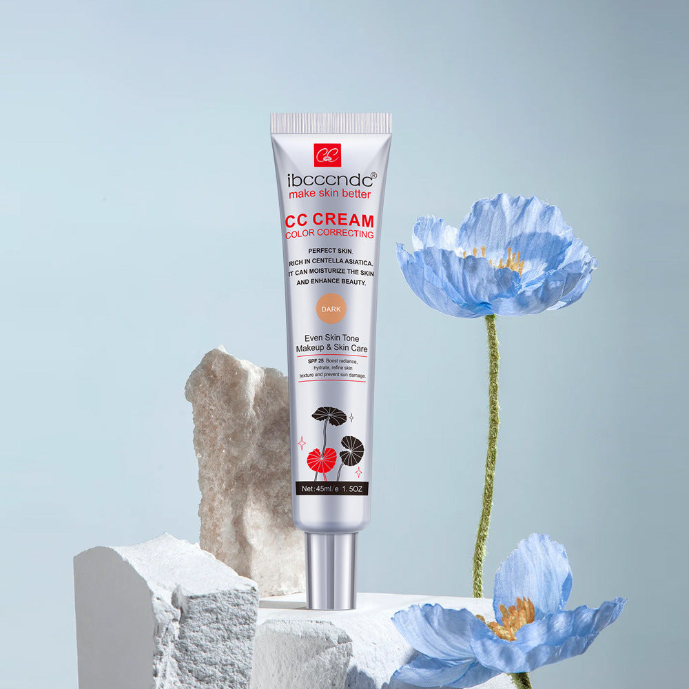 Moisturizing Correcting CC Cream Waterproof Anti-sweat Makeup Before Concealer Lasting Women Makeup Protect Skin Erborian Make - Image 5