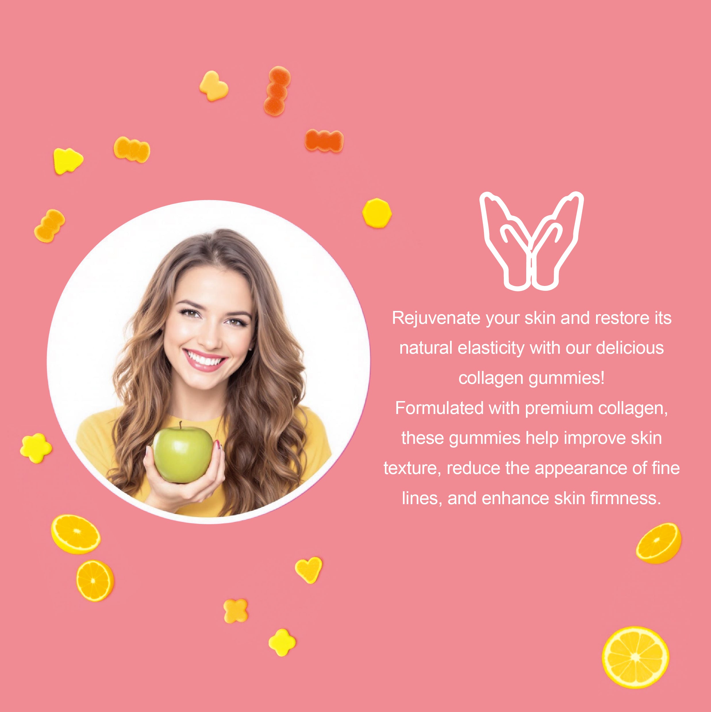 Collagen Peptide Gummies – Skin, Hair & Joint Support - Image 2
