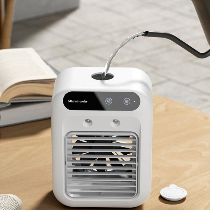 Portable Mini Air Cooler – USB Mist Cooling Fan - Image 7