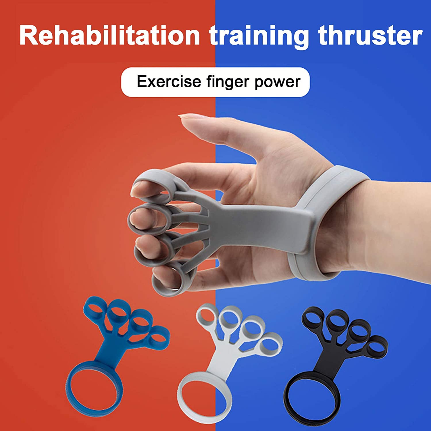 Silicone Finger Trainer – Grip Strength & Hand Exercise Tool - Image 10