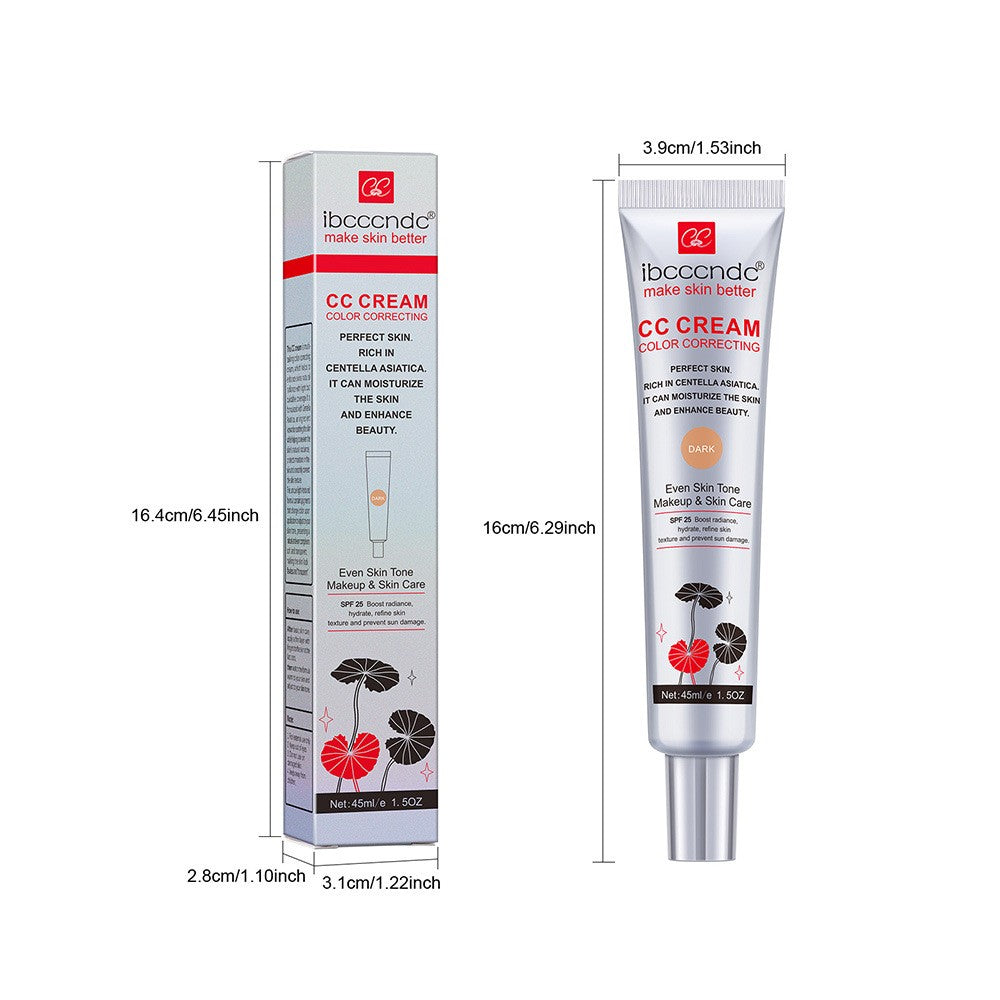Moisturizing Correcting CC Cream Waterproof Anti-sweat Makeup Before Concealer Lasting Women Makeup Protect Skin Erborian Make - Image 3